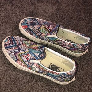 Fun Patterned Vans!